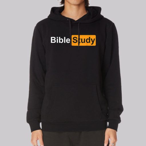 Funny Sarcastic Adult Bible Study Hoodie