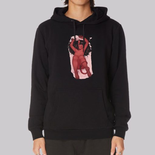 Funny Sexy Anime Meru the Succubus Hoodie