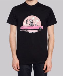 Funny Skeleton Driving Reckless Hoodie 3