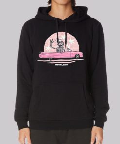 Funny Skeleton Driving Reckless Hoodie 4