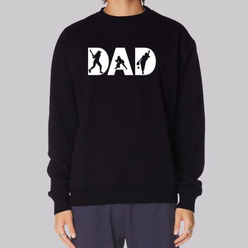 Funny Softball Dad Hoodie