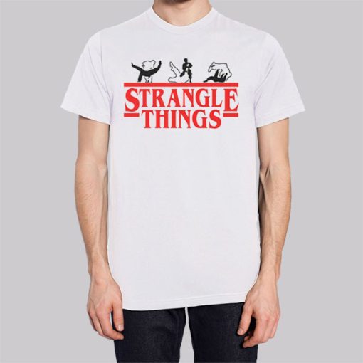 Funny Strangle Things Mma Hoodie