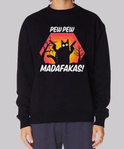Funny Sunset Pew Pew Madafakas Hoodie