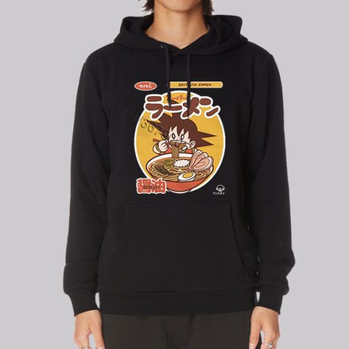 Funny Super Saiyan Ramen Hoodie