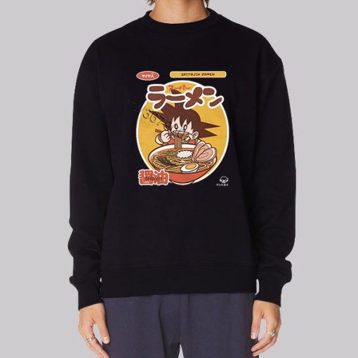 Funny Super Saiyan Ramen Hoodie