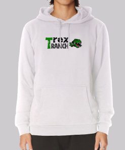 Funny T Rex Ranch Hoodie