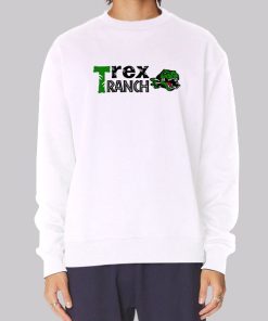 Funny T Rex Ranch Hoodie