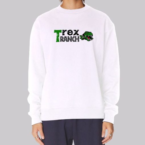 Funny T Rex Ranch Hoodie