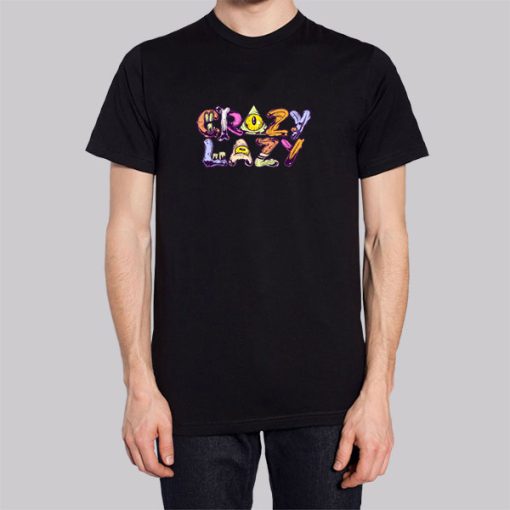 Funny Text Crazy Lazy Hoodie