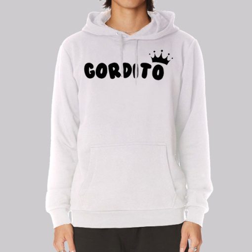 Funny Text Gordito in Spanish Hoodie