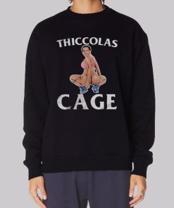 Funny Thiccolas Cage Sexy Hoodie