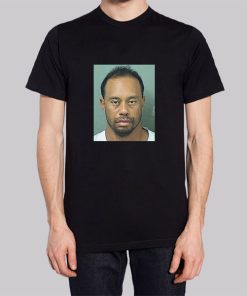 Funny Tiger Woods Mugshot Hoodie 3