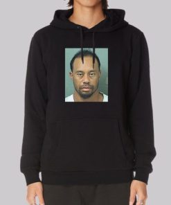 Funny Tiger Woods Mugshot Hoodie 4