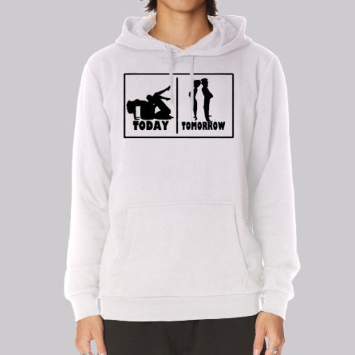 Funny Today Tomorrow Dirty Couples Hoodie