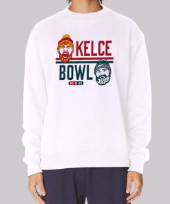 Funny Travis Jason Kelce Bowl Hoodie