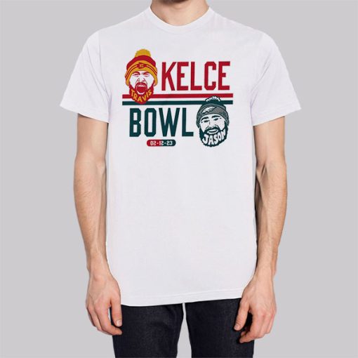 Funny Travis Jason Kelce Bowl Hoodie