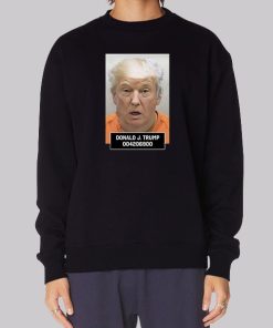 Funny Trump Mugshot Hoodie