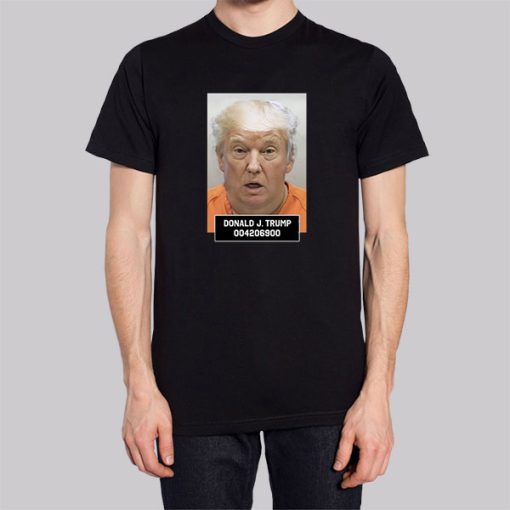 Funny Trump Mugshot Hoodie