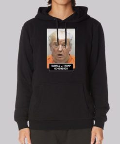 Funny Trump Mugshot Hoodie 4