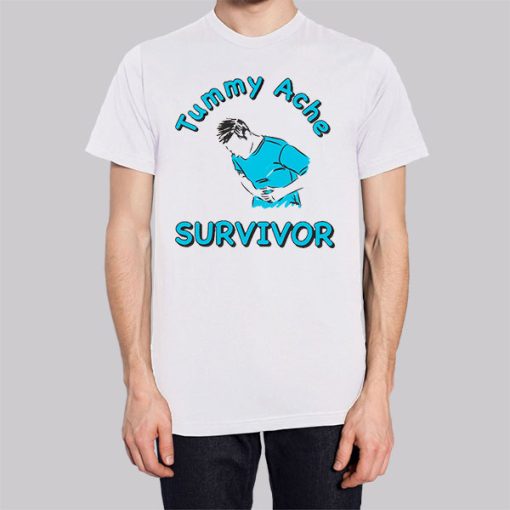 Funny Tummy Ache Survivor Hoodie