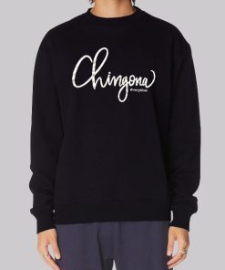 Funny Typography Chingona Hoodie