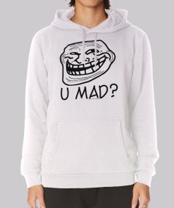 Funny U Mad Trollface Hoodie