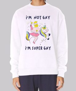 Funny Vintage Im Not Gay Hoodie