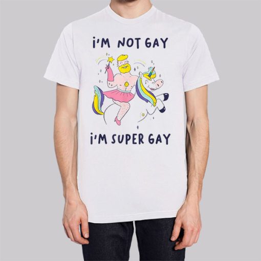 Funny Vintage Im Not Gay Hoodie