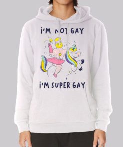 Funny Vintage Im Not Gay Hoodie 4