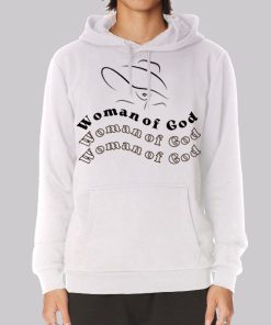 Funny Vintage Woman of God Hoodie