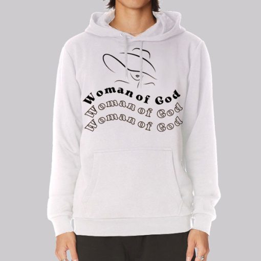 Funny Vintage Woman of God Hoodie