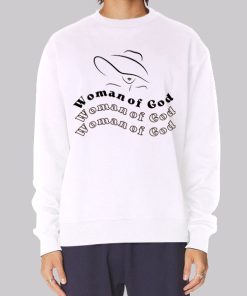 Funny Vintage Woman of God Hoodie