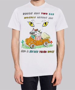 Funny Vintage the Wolf Inside Me Hoodie 3