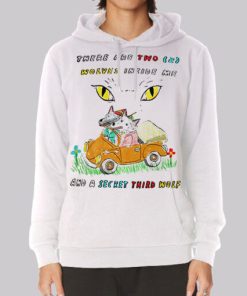 Funny Vintage the Wolf Inside Me Hoodie 4
