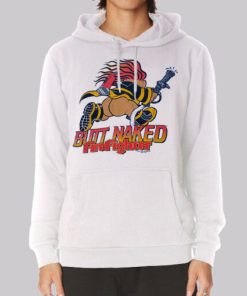 Funny Vtg Butt Naked Firefighter Hoodies 4
