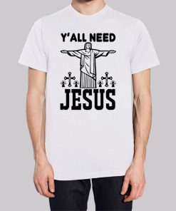 Funny Yall Need Jesus Hoodie 3