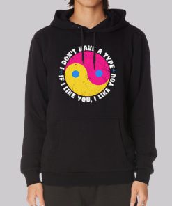 Funny Yin Yang Pan Flag Colors Hoodie Funny Yin Yang Pan Flag Colors Hoodie
