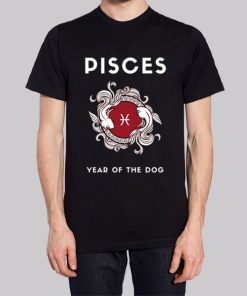 Funny Zodiac Pisces Dog Year Hoodie 2 Funny Zodiac Pisces Dog Year Hoodie 3