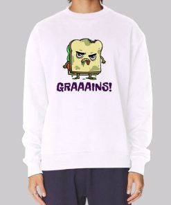 Funny Zombie Sandwich Grain Puns Hoodie