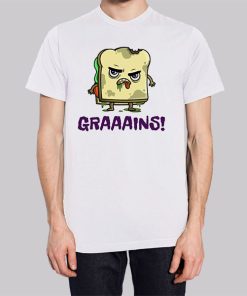 Funny Zombie Sandwich Grain Puns Hoodie 3
