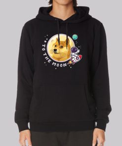 Funny to the Moon Doge Hoodie Funny to the Moon Doge Hoodie