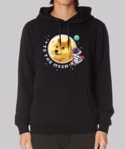 Funny to the Moon Doge Hoodie 3 Funny to the Moon Doge Hoodie 4