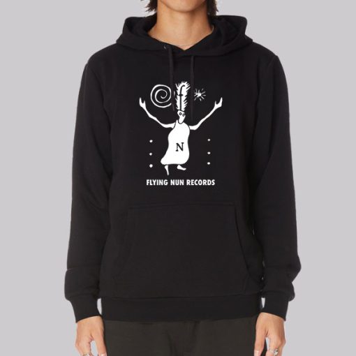 Fuzzy Flying Nun Records Hoodie