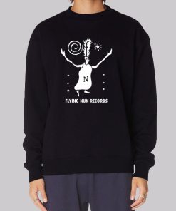 Fuzzy Flying Nun Records Hoodie