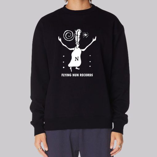 Fuzzy Flying Nun Records Hoodie