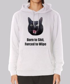 Gamers Born to Shit Forced to Wipe Hoodie