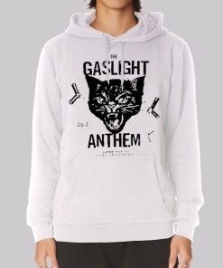 Gaslight Anthem Merch Cat Hoodie