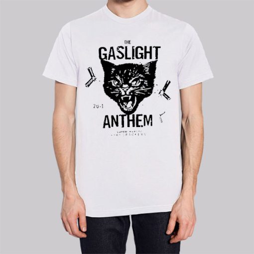 Gaslight Anthem Merch Cat Hoodie