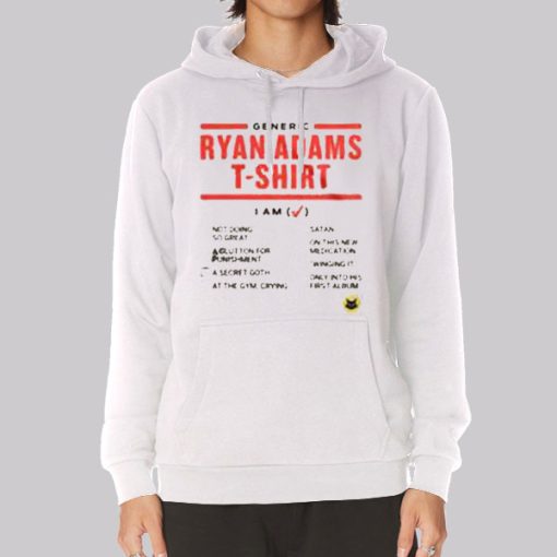 Generic List Ryan Adams Hoodie