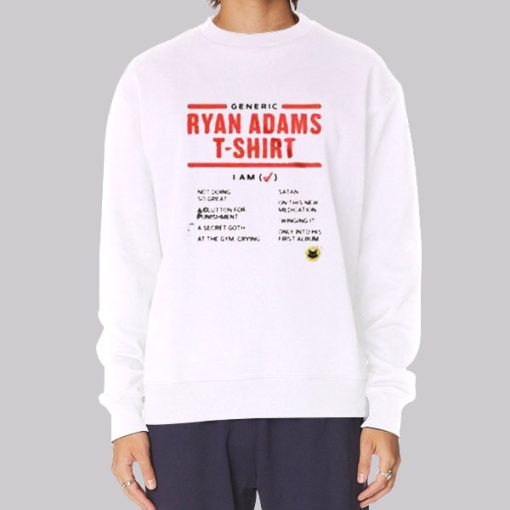 Generic List Ryan Adams Hoodie